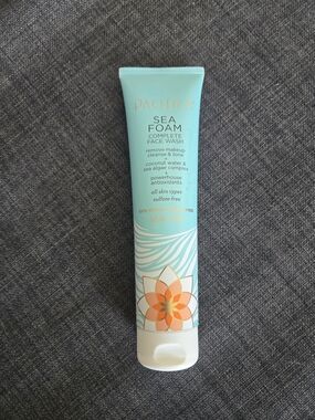 Pacifica Sea Foam Complete Face Wash - Light Aqua with Coral Accent - 5 Oz